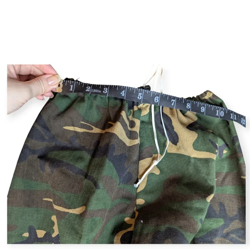 Kid's Handmade Camouflage Fatigues Long Sleeve Top & Pants Size Medium